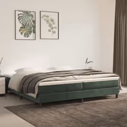 Obtenez une meilleure nuit de sommeil reposante grâce à ce cadre de lit à sommier tapissier ! Il est un supplément accueillan ...