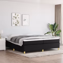 Obtenez une meilleure nuit de sommeil reposante grâce à ce cadre de lit à sommier tapissier ! Il est un supplément accueillan ...