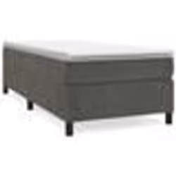 vidaXL Cadre de lit sans matelas gris foncé 90x190 cm velours - 90 x 190 cm