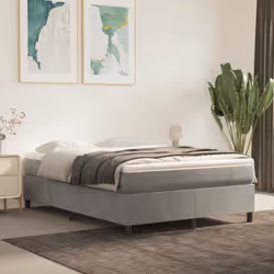 Obtenez une meilleure nuit de sommeil reposante grâce à ce cadre de lit à sommier tapissier ! Il est un supplément accueillan ...