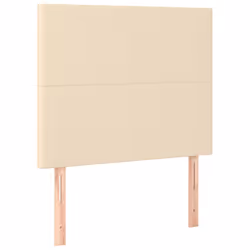 VidaXL 3116031, Crème, Polyester, Bois, 800 mm, 118 cm, 128 cm, 50 mm