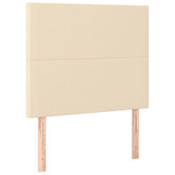 VidaXL 3116031 tête de lit et pied de lit Crème