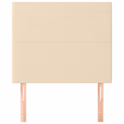 VidaXL 3116047 tête de lit et pied de lit Crème