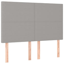 VidaXL 3116050 tête de lit et pied de lit Gris clair