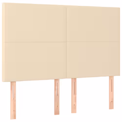VidaXL 3116055, Crème, Polyester, Bois, 1440 mm, 118 cm, 128 cm, 50 mm
