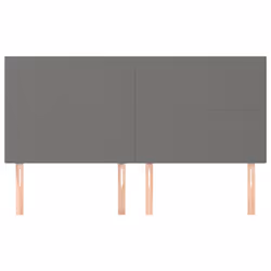 VidaXL 3116059 tête de lit et pied de lit Gris foncé