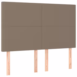 VidaXL 3116062, Taupe, Polyester, Bois, 1600 mm, 118 cm, 128 cm, 50 mm