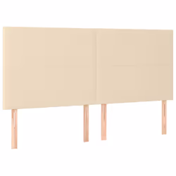 VidaXL 3116063, Crème, Polyester, Bois, 1600 mm, 118 cm, 128 cm, 50 mm