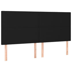 VidaXL 3116068 tête de lit et pied de lit Noir