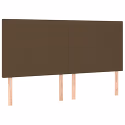 VidaXL 3116069, Marron foncé, Polyester, Bois, 1800 mm, 118 cm, 128 cm, 50 mm