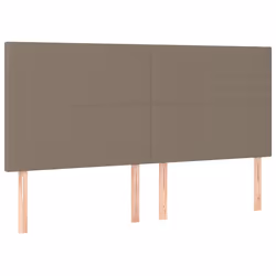 VidaXL 3116070, Taupe, Polyester, Bois, 1800 mm, 118 cm, 128 cm, 50 mm