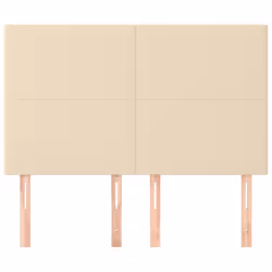 VidaXL 3116071 tête de lit et pied de lit Crème