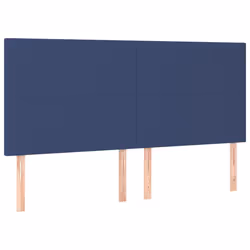 VidaXL 3116072, Bleu, Polyester, Bois, 1800 mm, 118 cm, 128 cm, 50 mm