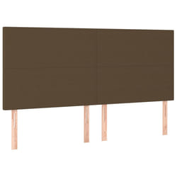 VidaXL 3116077 tête de lit et pied de lit Marron foncé