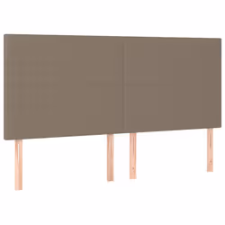 VidaXL 3116078, Taupe, Polyester, Bois, 2000 mm, 118 cm, 128 cm, 50 mm