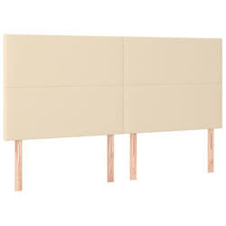 VidaXL 3116079 tête de lit et pied de lit Crème