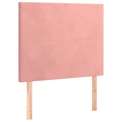 VidaXL 3116087 tête de lit et pied de lit Rose