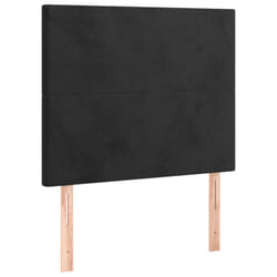 VidaXL 3116090 tête de lit et pied de lit Noir