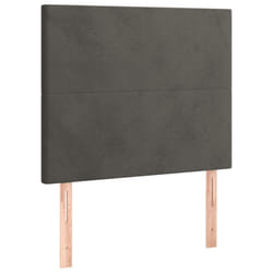 VidaXL 3116101 tête de lit et pied de lit Gris foncé