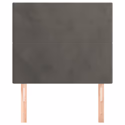 VidaXL 3116101 tête de lit et pied de lit Gris foncé