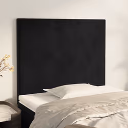 VidaXL 3116102 tête de lit et pied de lit Noir
