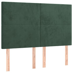 VidaXL 3116103 tête de lit et pied de lit Vert foncé