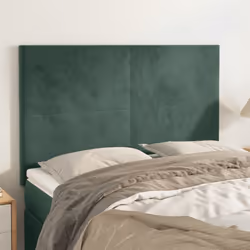VidaXL 3116103 tête de lit et pied de lit Vert foncé