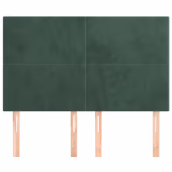 VidaXL 3116103 tête de lit et pied de lit Vert foncé