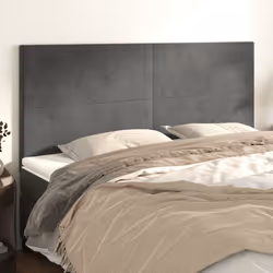 VidaXL 3116107 tête de lit et pied de lit Gris foncé