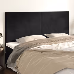 VidaXL 3116108 tête de lit et pied de lit Noir