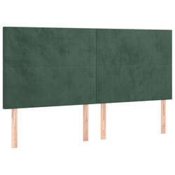 VidaXL 3116109 tête de lit et pied de lit Vert foncé