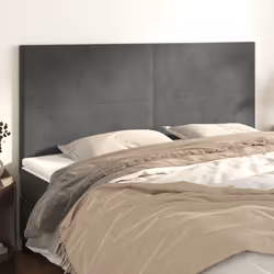 VidaXL 3116113 tête de lit et pied de lit Gris foncé