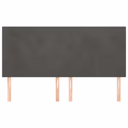 VidaXL 3116113 tête de lit et pied de lit Gris foncé