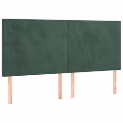 VidaXL 3116115, Vert foncé, Polyester, Bois, 1800 mm, 118 cm, 128 cm, 50 mm