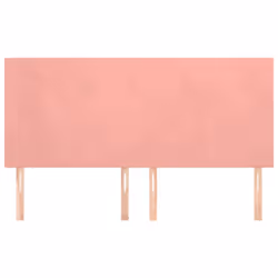 VidaXL 3116117 tête de lit et pied de lit Rose