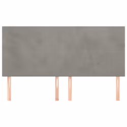 VidaXL 3116118 tête de lit et pied de lit Gris clair