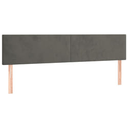 VidaXL 3116119 tête de lit et pied de lit Gris foncé