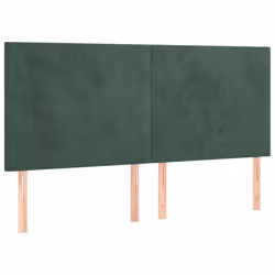 VidaXL 3116121, Vert foncé, Polyester, Bois, 2000 mm, 118 cm, 128 cm, 50 mm