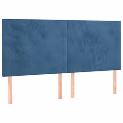VidaXL 3116122, Bleu foncé, Polyester, Bois, 2000 mm, 118 cm, 128 cm, 50 mm