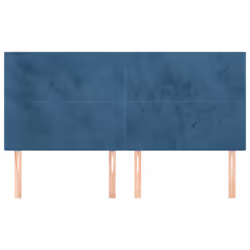 VidaXL 3116122 tête de lit et pied de lit Bleu foncé