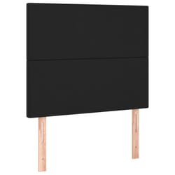 VidaXL 3116130 tête de lit et pied de lit Noir