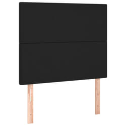 VidaXL 3116136 tête de lit et pied de lit Noir