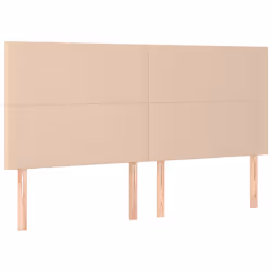 VidaXL 3116153, Cappucino, Coton, Polyester, Polyvinyl chloride (PVC), 1600 mm, 118 cm, 128 cm, 50 mm