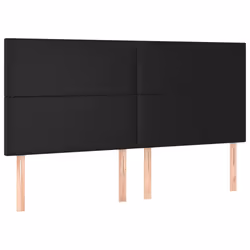 VidaXL 3116154, Noir, Coton, Polyester, Polyvinyl chloride (PVC), 1800 mm, 118 cm, 128 cm, 50 mm