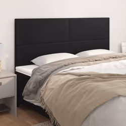 VidaXL 3116154 tête de lit et pied de lit Noir