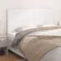 vidaXL Têtes de lit 4 pcs Blanc 90x5x78/88 cm Similicuir
