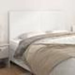 vidaXL Têtes de lit 4 pcs Blanc 90x5x78/88 cm Similicuir