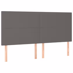 VidaXL 3116164, Gris, Coton, Polyester, Polyvinyl chloride (PVC), 2000 mm, 118 cm, 128 cm, 50 mm