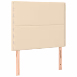 VidaXL 3116171, Crème, Polyester, Bois, 800 mm, 118 cm, 128 cm, 50 mm