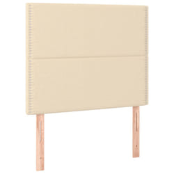 VidaXL 3116171 tête de lit et pied de lit Crème